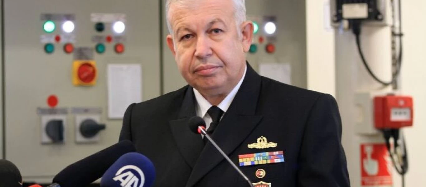 Ξαναχτύπησε ο «ημίτρελος» ναύαρχος Cihat Yaycı: Να μειωθούν τα χωρικά ύδατα της Ελλάδας στα 3 ν.μ!